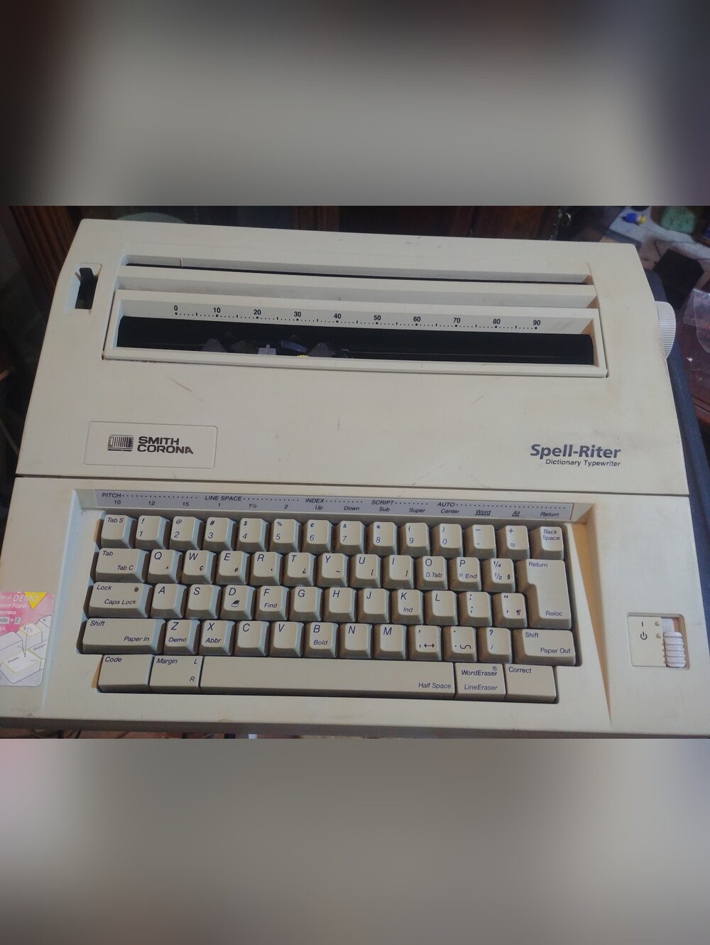 Smith Corona Spell-Riter Electric Typewriter Model 5A-A